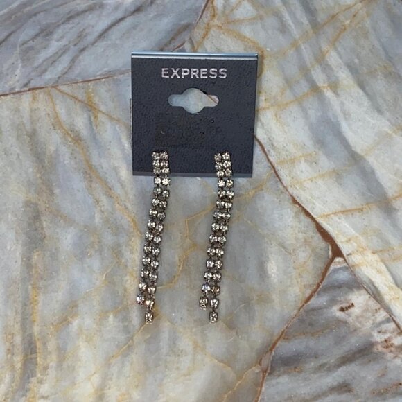 Beautiful Sparkly Crystal Earrings - Picture 3 of 5